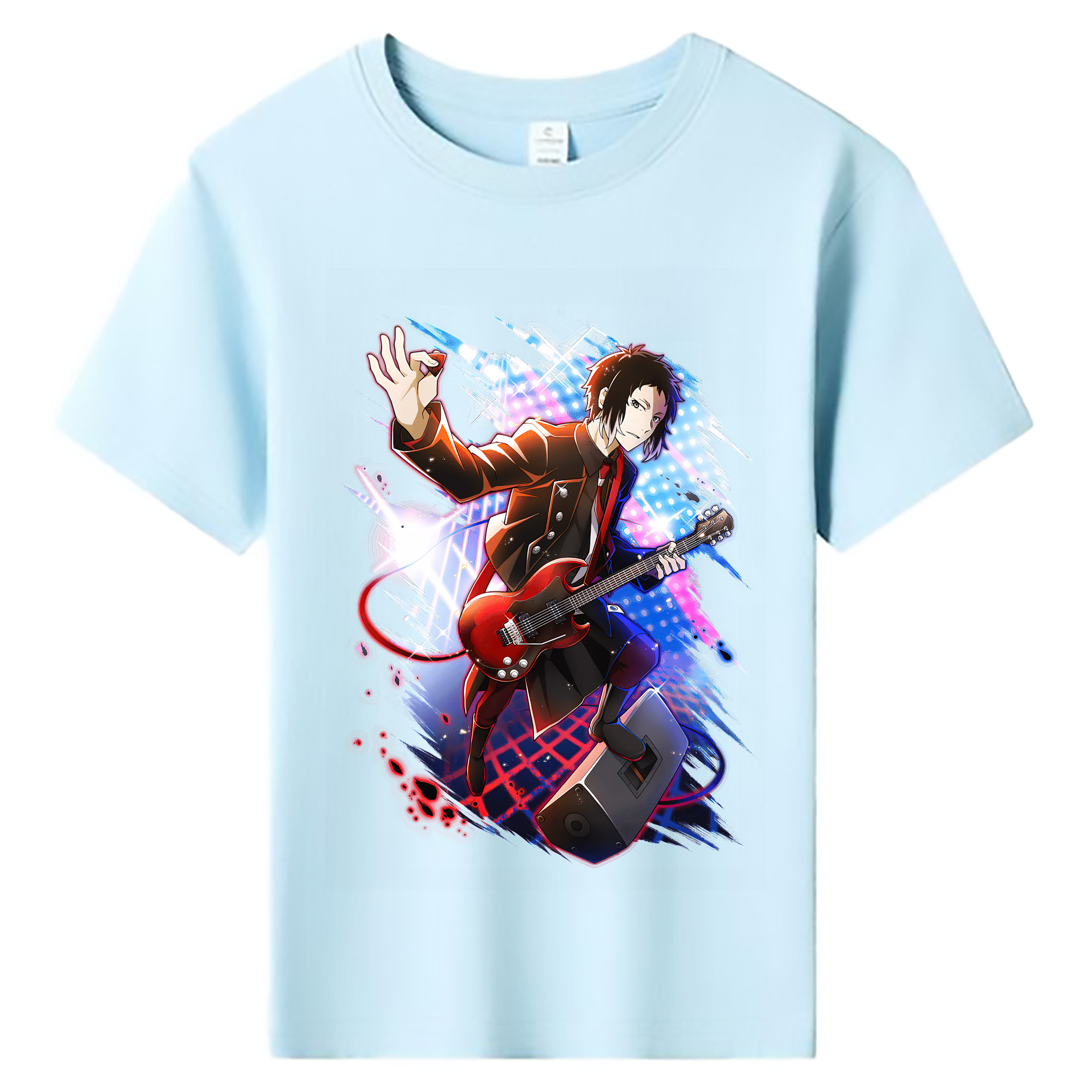（画像用） 文豪ストレイドッグス Bungo Stray Dogs 綿100％キッズTシャツ（フロントプリント）